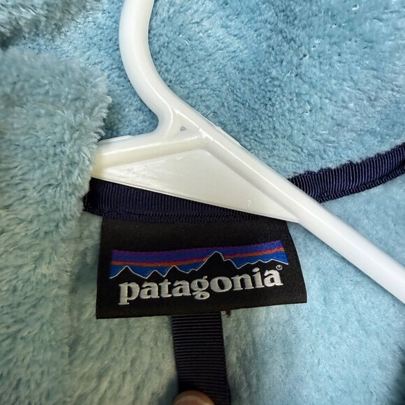 Patagonia Re-Tool Snap-T Pullover Womens Medium (est) Tubular Blue EUC - Picture 4 of 9